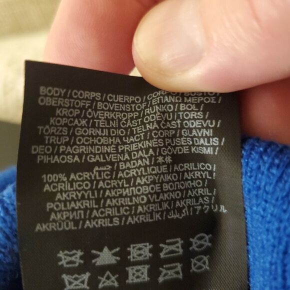 NEW! Hurley New Yorker Beanie & Scarf Set in Coastal Blue. New with tag! - Picture 12 of 12